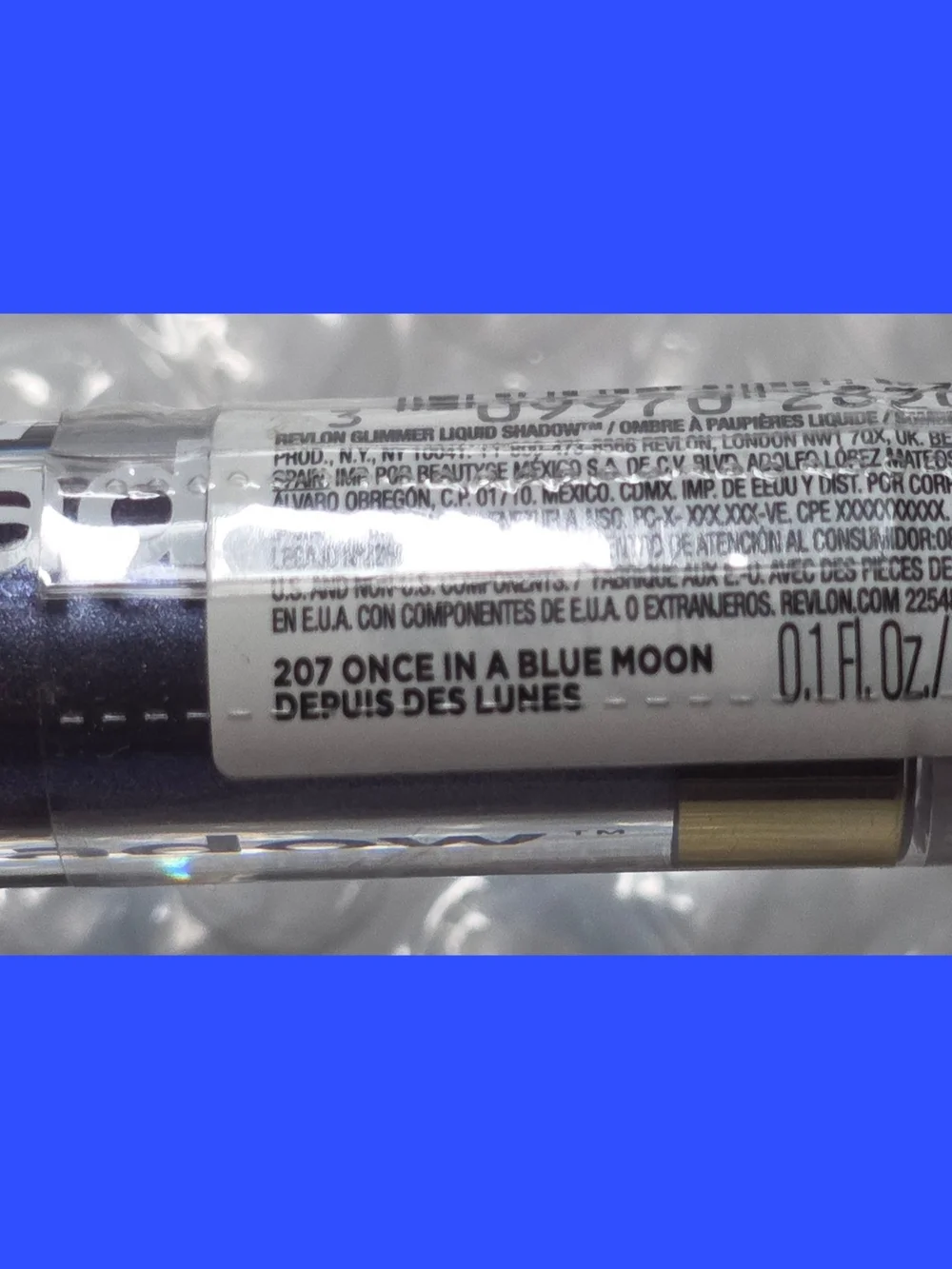 Revlon Liquid Glimmer Shadow — 207 Once In A Blue Moon